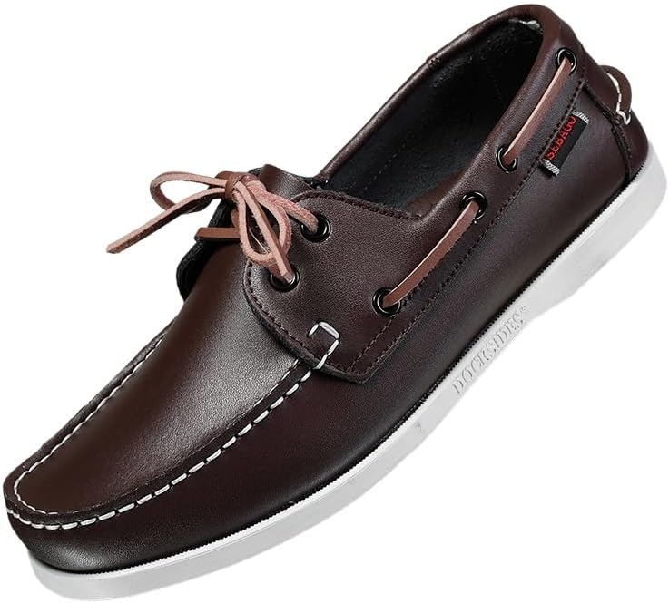 

Мужские повседневные лоферы большого размера - Подходят, поездок на работу, активного отдыха и ежедневного использования Fmshi, темно-коричневый