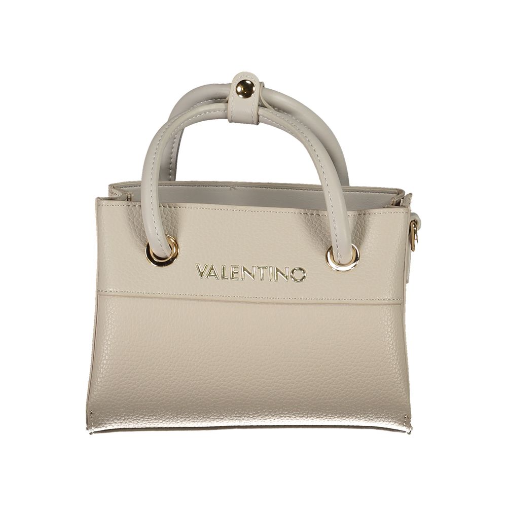 

Коричневая полиэтиленовая женская сумка Valentino Bags, серый