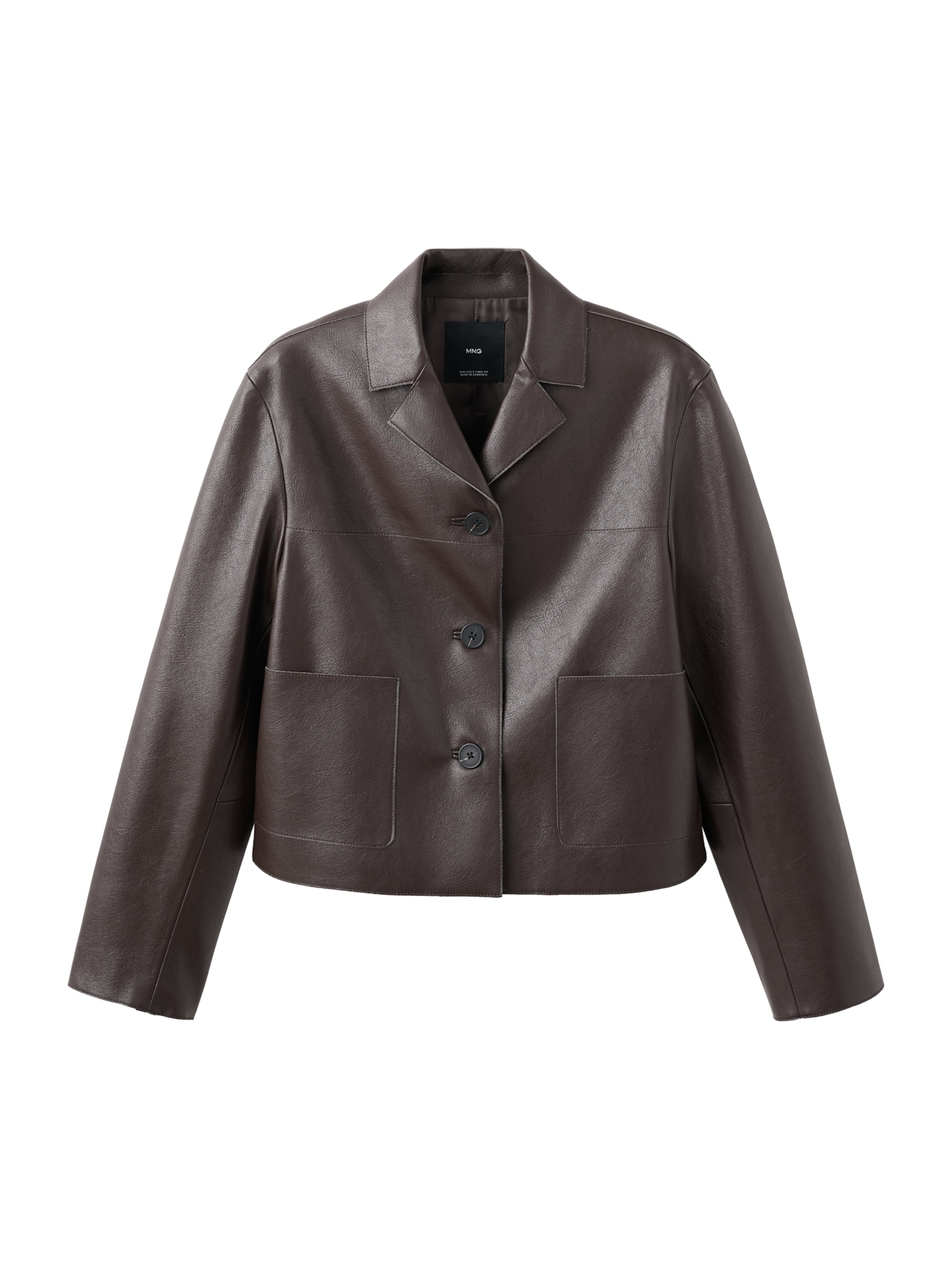 

MANGO Куртка межсезонная 'Sabi' в темно-коричневом цвете