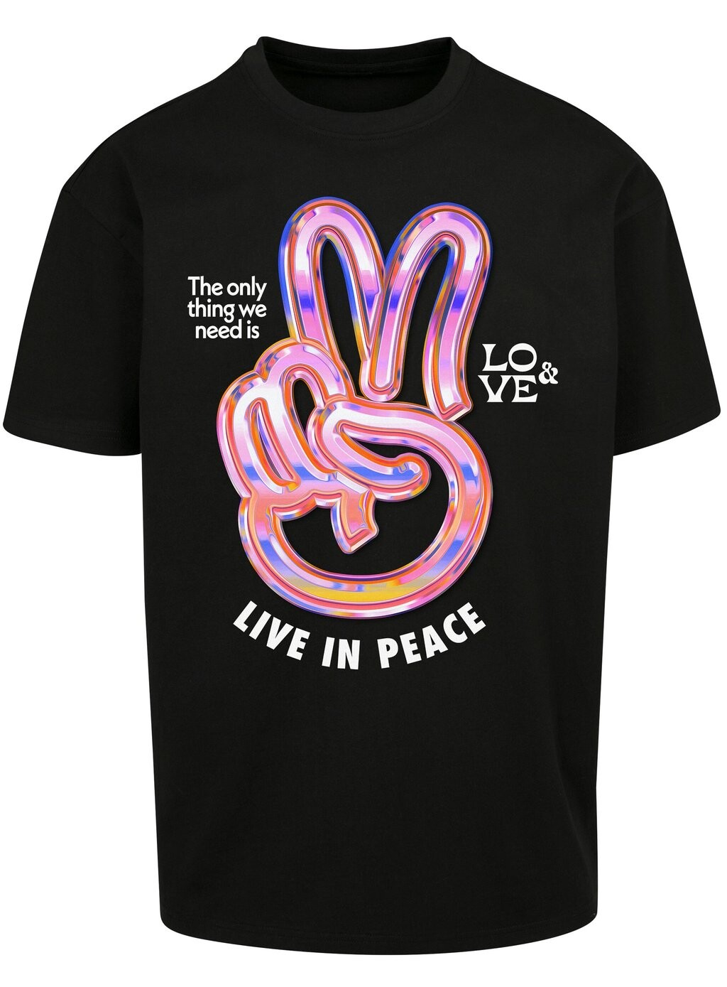 

Футболка с принтом Upscale by Mister Tee, черный