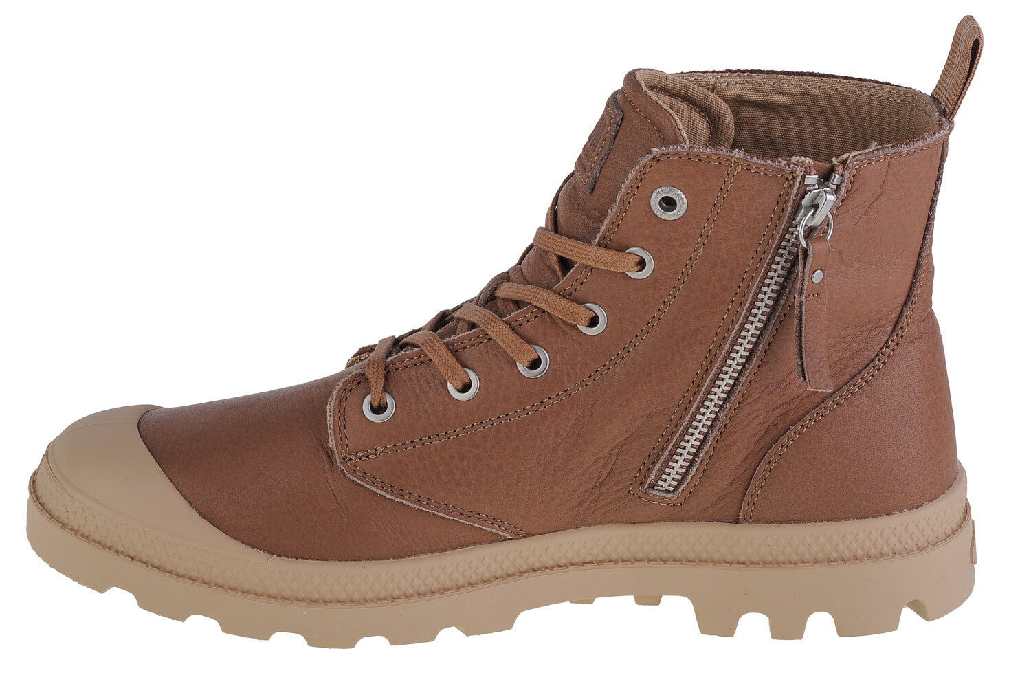 Высокие кроссовки Palladium Palladium Pampa Zip Lth Ess, коричневый — фото 2