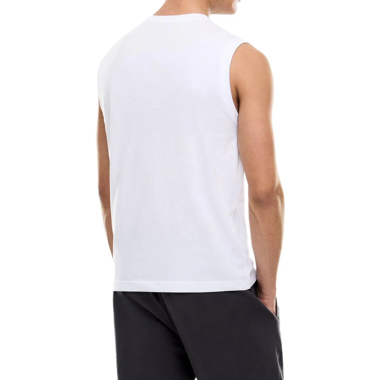Майка EA7 для мужчин EMPORIO ARMANI, White — фото 4