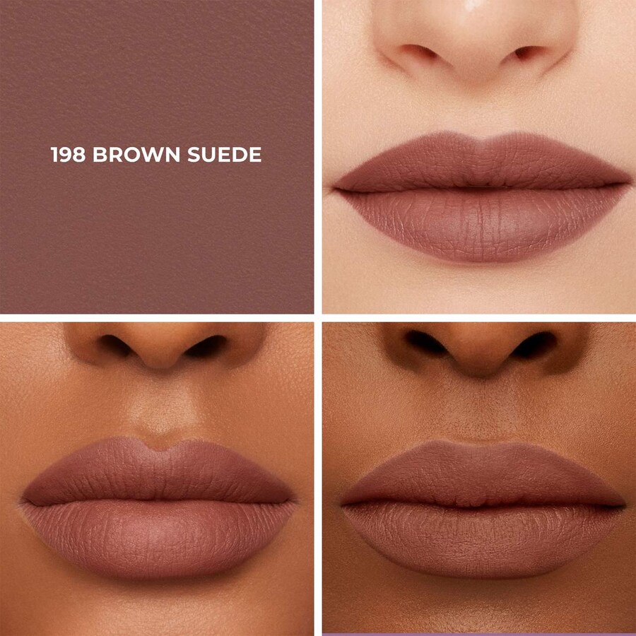Матовая помада Caviar Smoothing Matte Lipstick Laura Mercier, 0.134 oz /3.8 g, 198 Brown Suede  ​ — фото 2