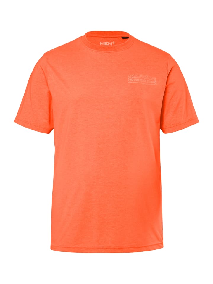 

Футболка с короткими рукавами цвета розового гибискуса Men Plus, Розовый, Футболка с короткими рукавами цвета розового гибискуса Men Plus