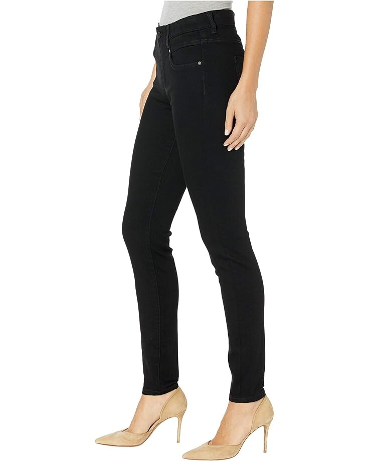 

Джинсы Liverpool Los Angeles Gia Glider/Revolutionary New Skinny Pull-On in Stretch Black Denim in Black Rinse, цвет Black Rinse
