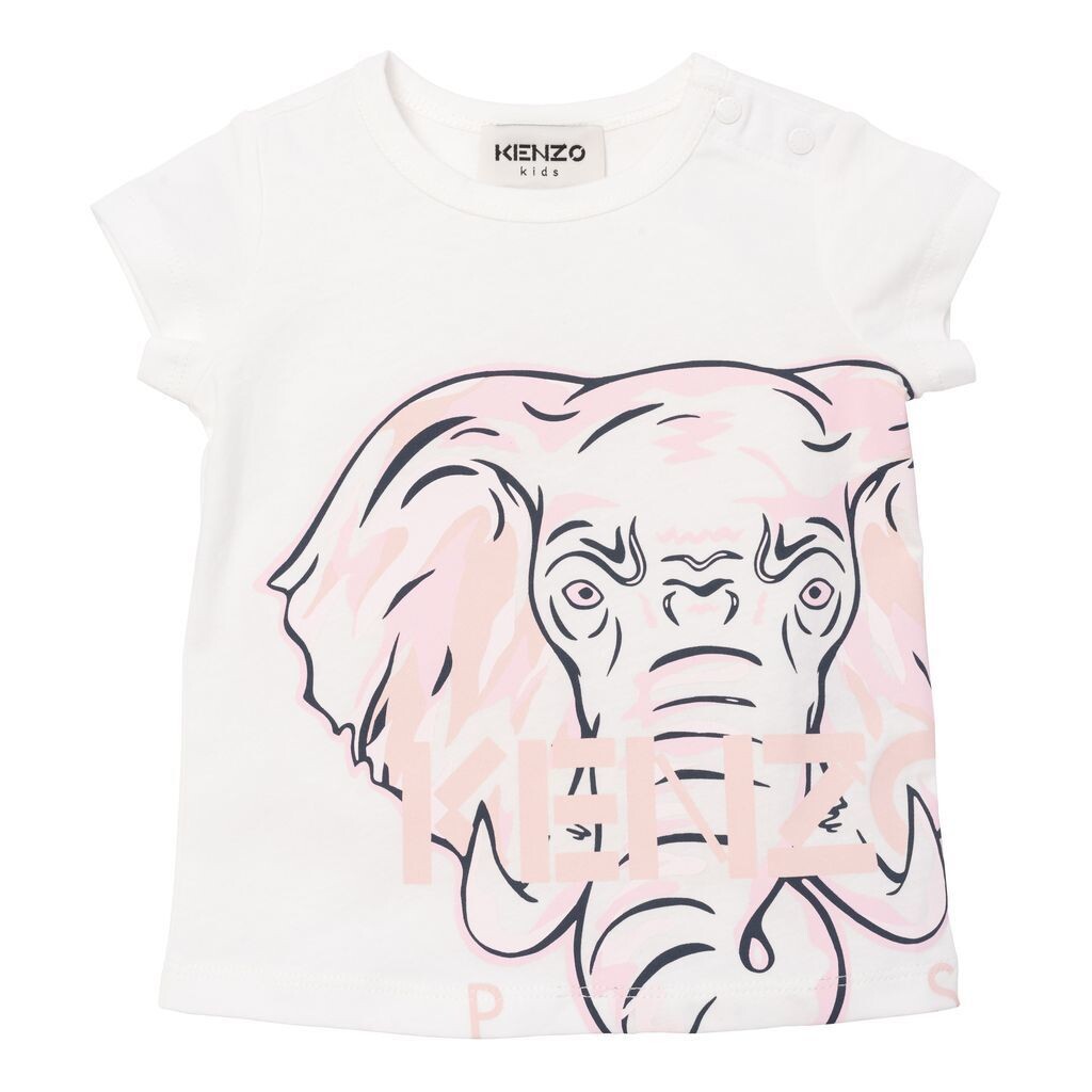 

Белоснежная футболка KENZO, белый