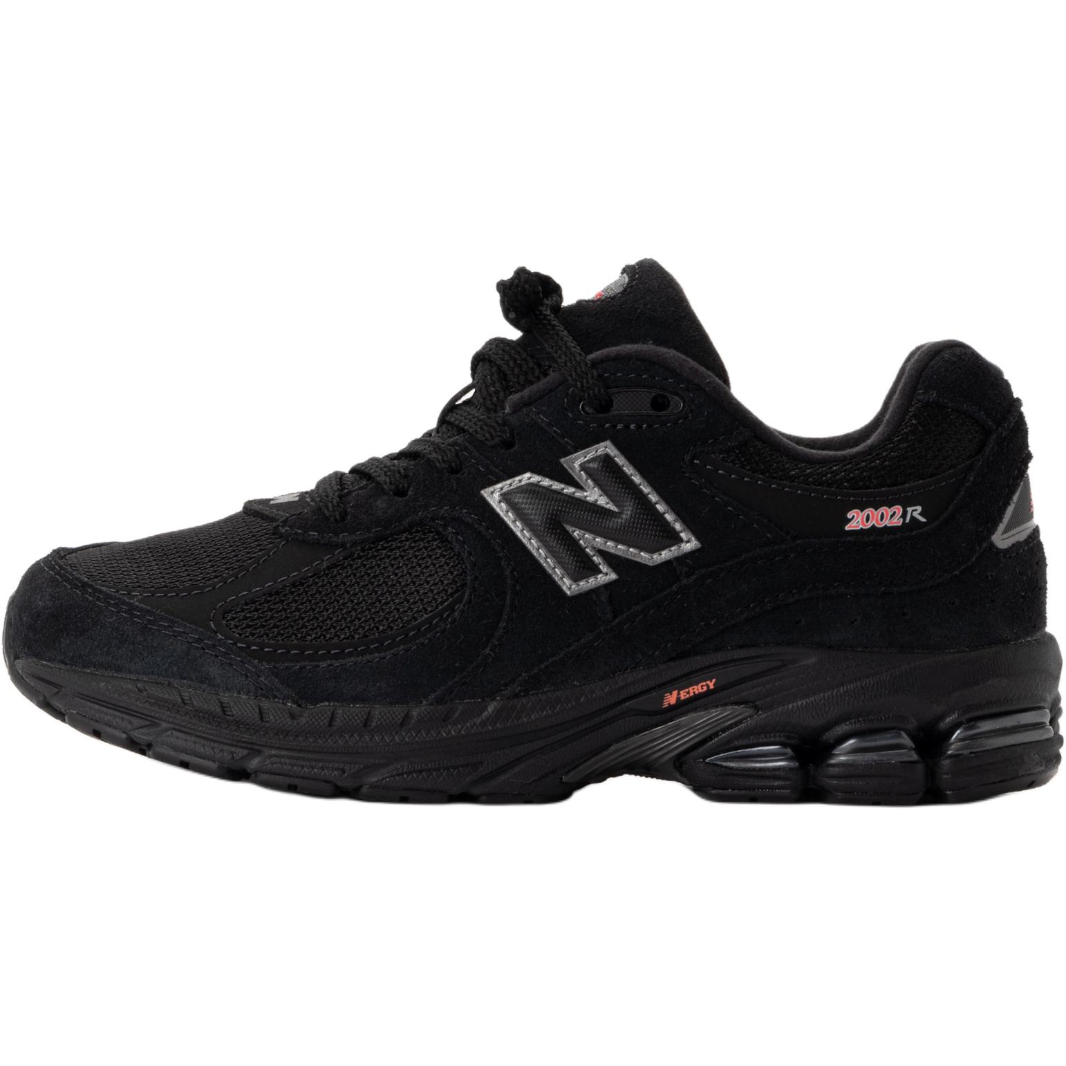 

NB 2002 амортизация Low top детские беговые кроссовки New Balance, черный