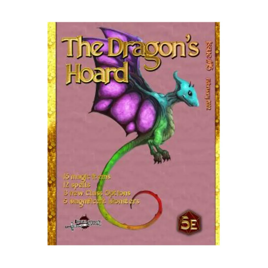 

Dragon's Hoard - Issue #15, Dungeons & Dragons (5th Edition) - Dragon's Hoard (Legendary Games), мягкая обложка