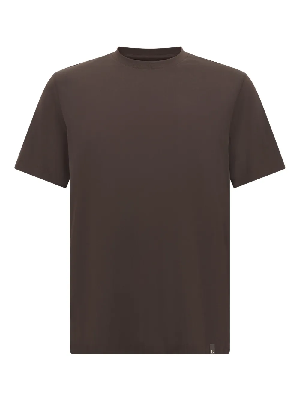 

Футболка с круглым вырезом Boggi Milano, коричневый
