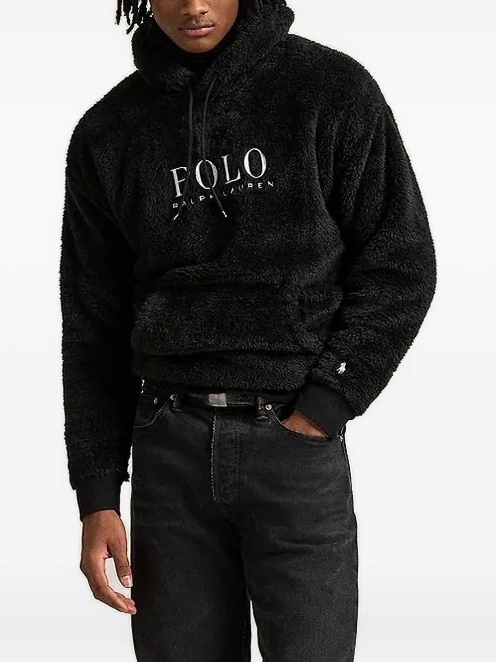 

Худи с вышитым логотипом POLO RALPH LAUREN, черный