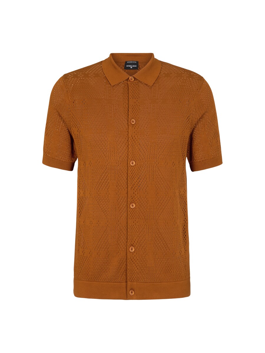 

Рубашка на пуговицах классического кроя STRELLSON Adrian , Cognac
