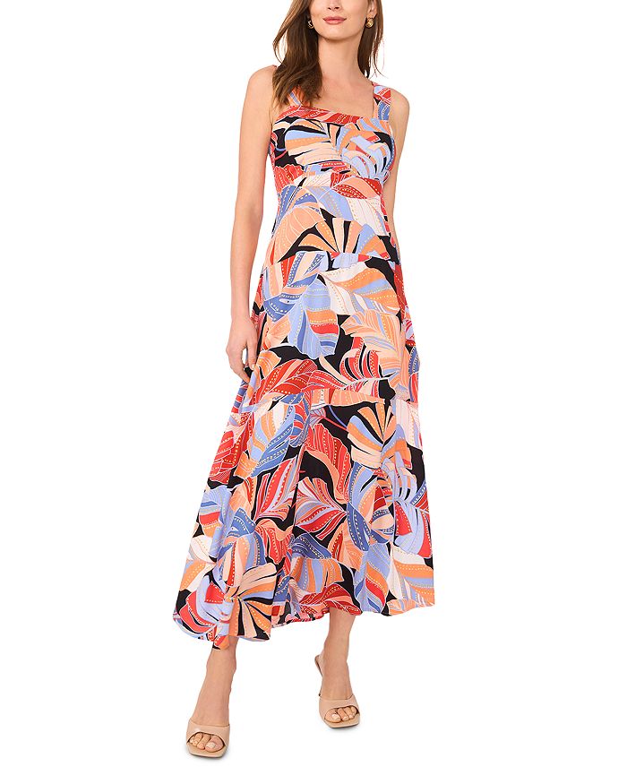 

Многослойное макси-платье VINCE CAMUTO, мультиколор