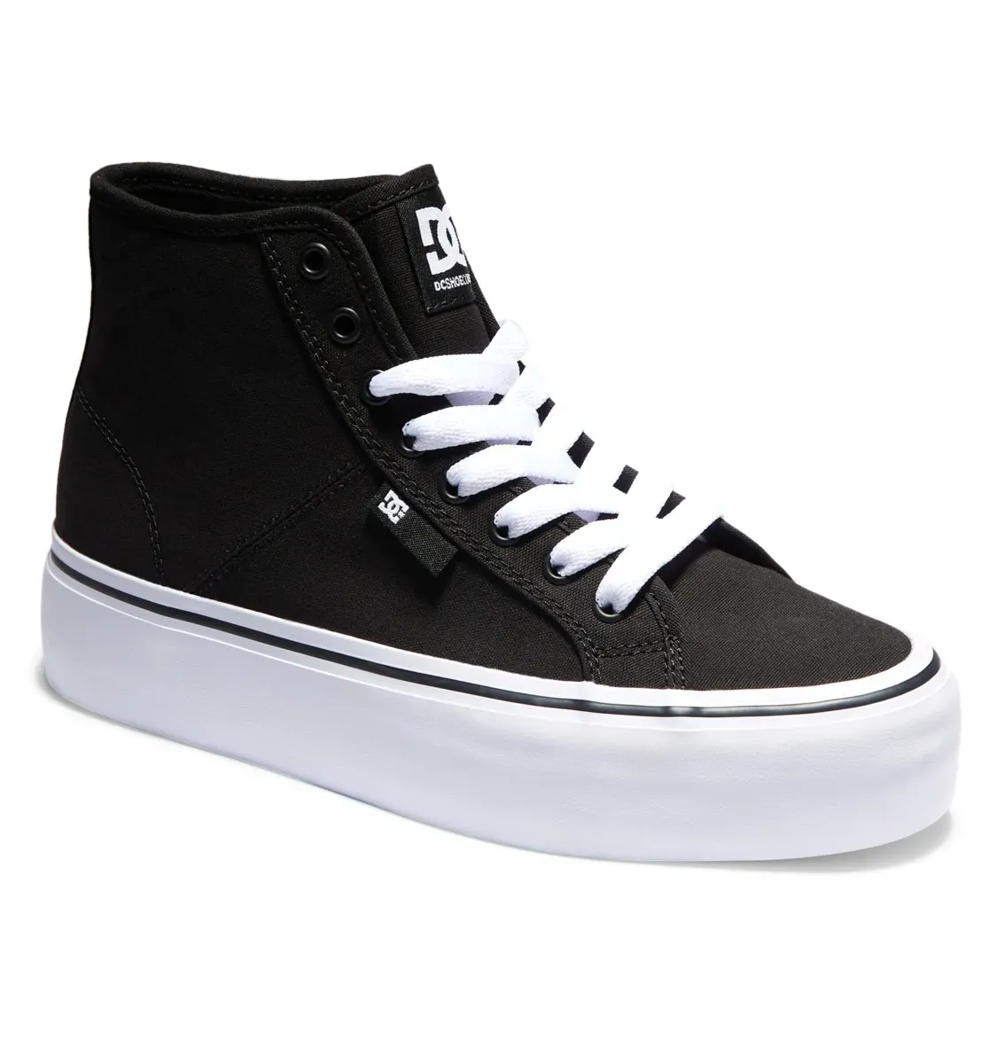 

Кроссовки DC Shoes "Manual Hi Platform", белый