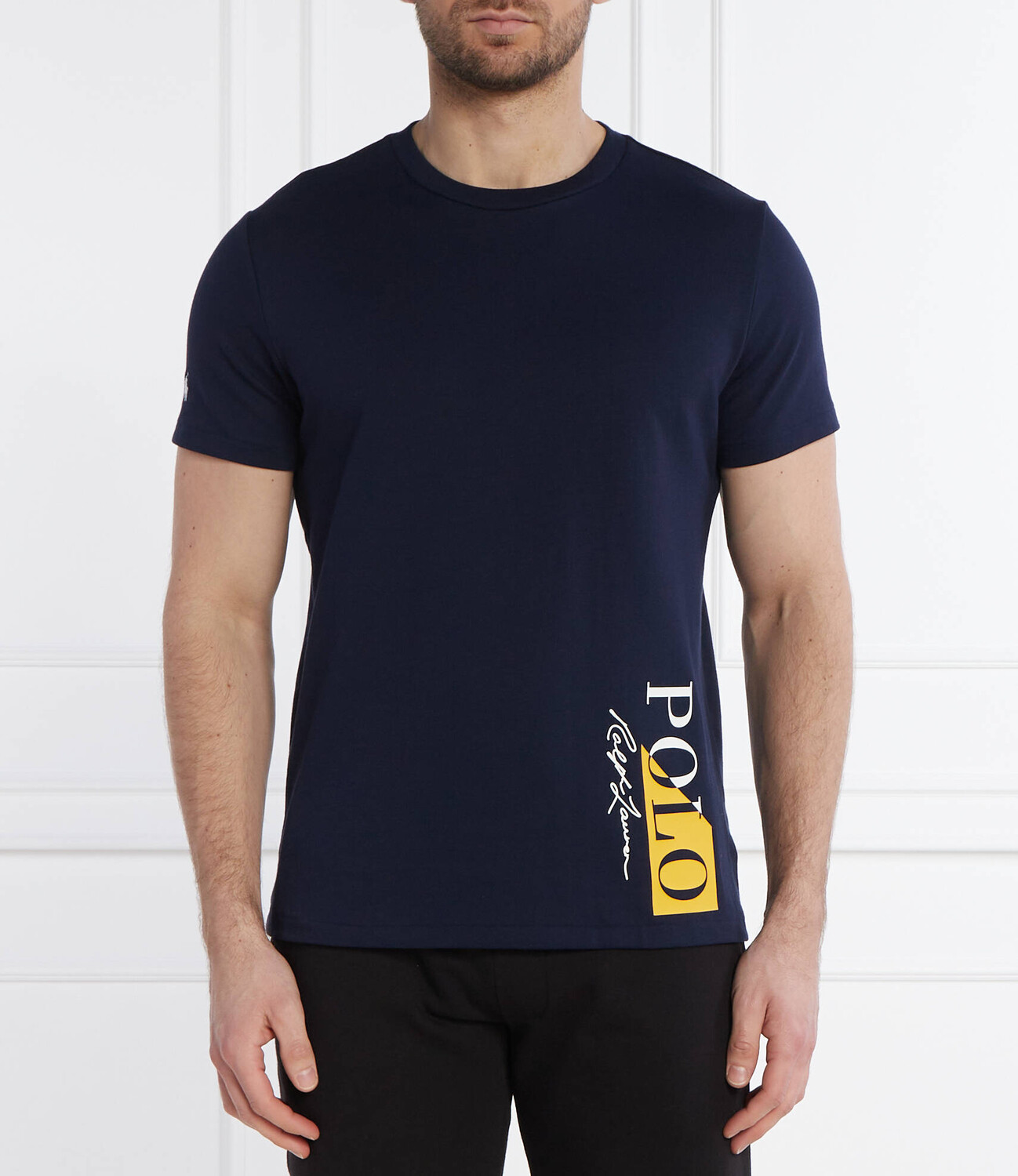 

Футболка POLO RALPH LAUREN Relaxed fit, темно-синий