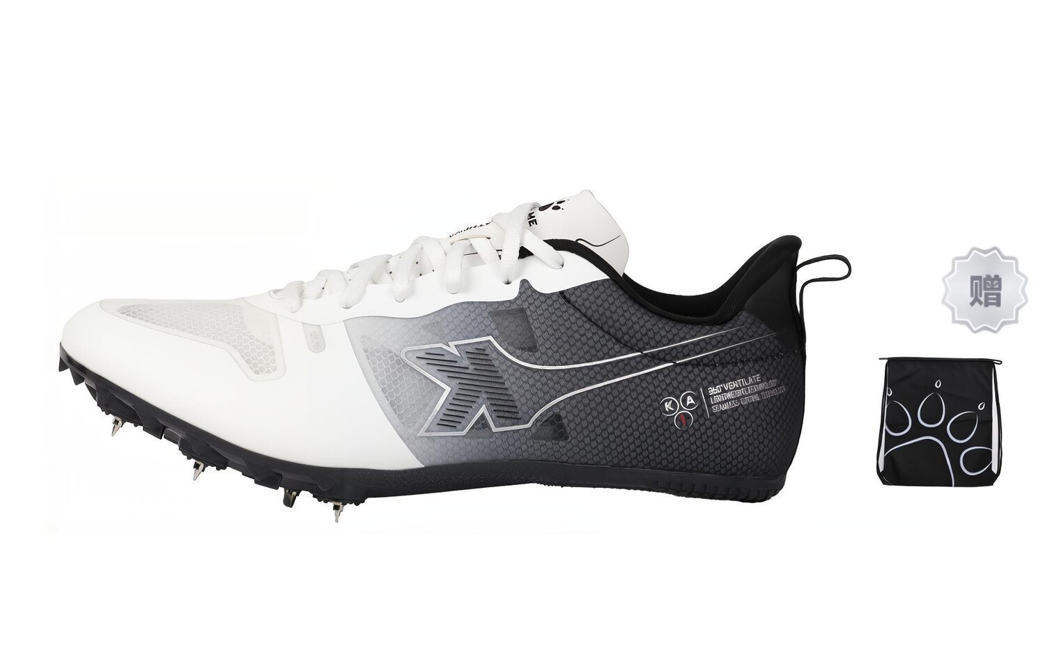 

Кроссовки унисекс с низким верхом белые/черные Kelme, Черный, Кроссовки унисекс с низким верхом белые/черные Kelme
