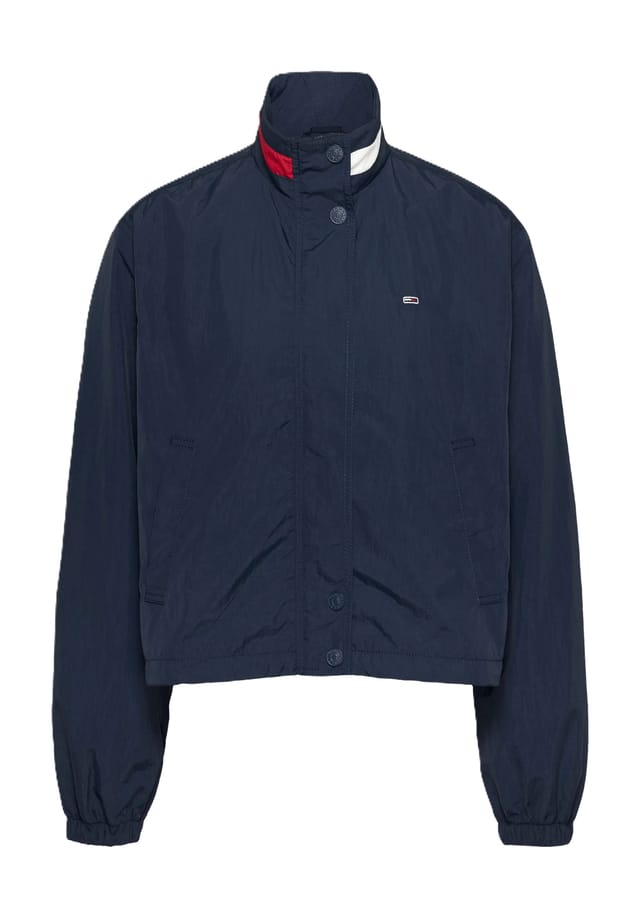 

Блузон с воротником-стойкой Tommy Jeans, синий