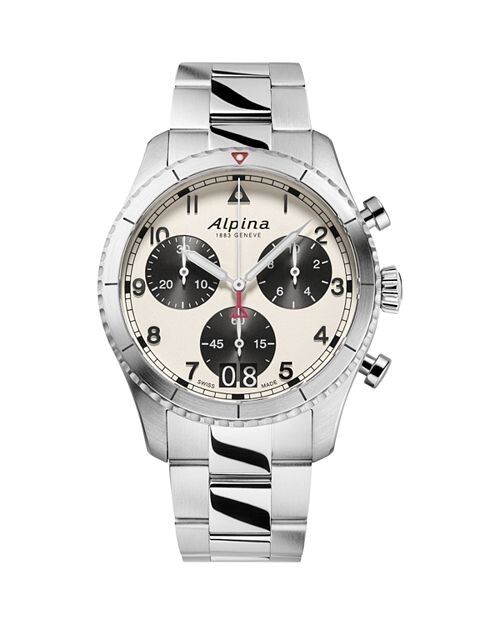 

Пилотный хронограф Startimer, 41 мм Alpina, цвет Multi