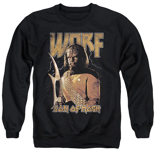 

Свитшот Big & Tall Star Trek Worf Son of Mogh Licensed Character