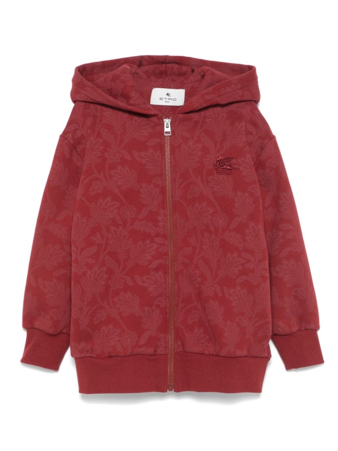 

ETRO KIDS худи с вышивкой Pegaso, красный