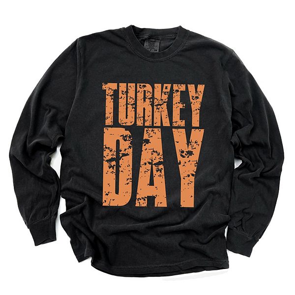 

Футболка с длинным рукавом Turkey day block distressed Simply Sage Market, Black, Черный, Футболка с длинным рукавом Turkey day block distressed Simply Sage Market, Black