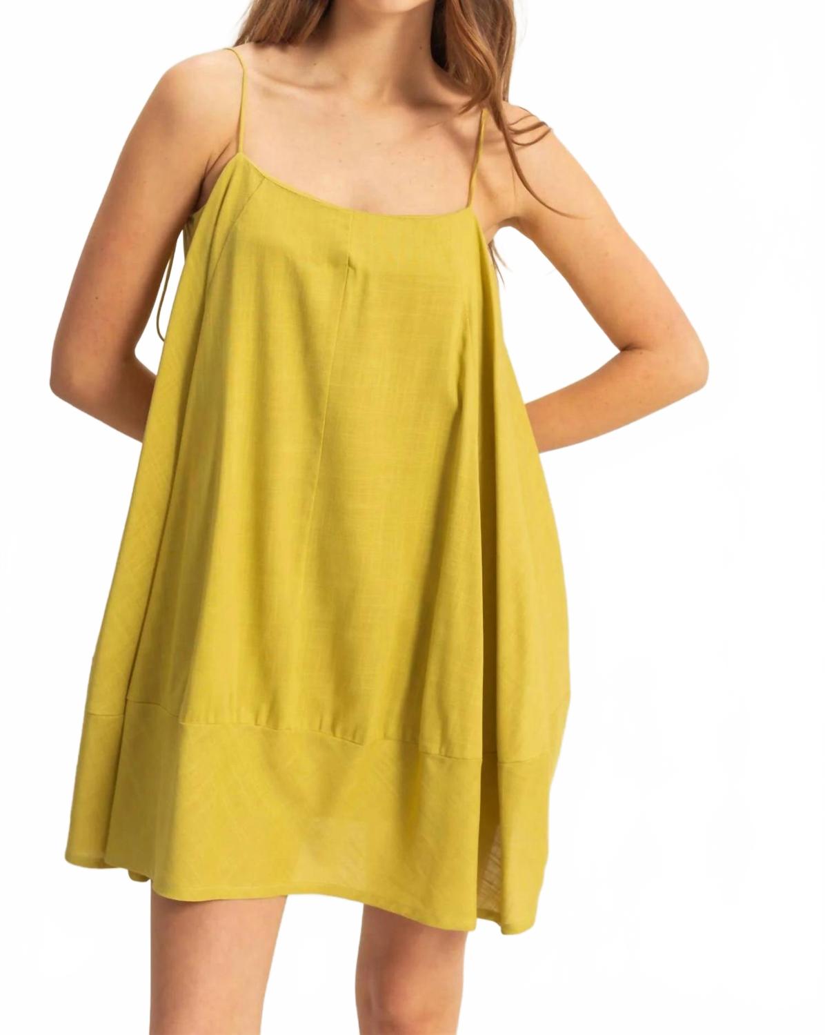 

Холли Мини-платье в цвете матча Azalea, Matcha