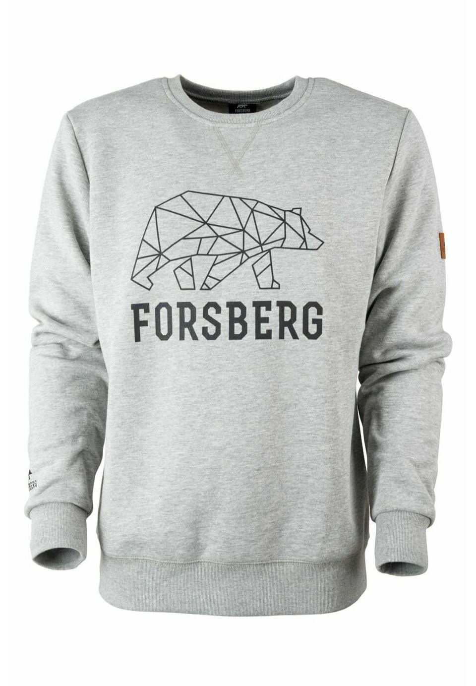 

Толстовка FORSBERG, цвет Mottled Light Grey