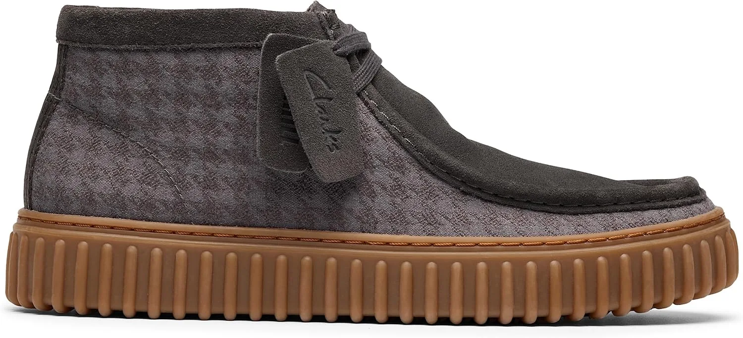 Мужские кроссовки Clarks Torhill Hi, черные — фото 2