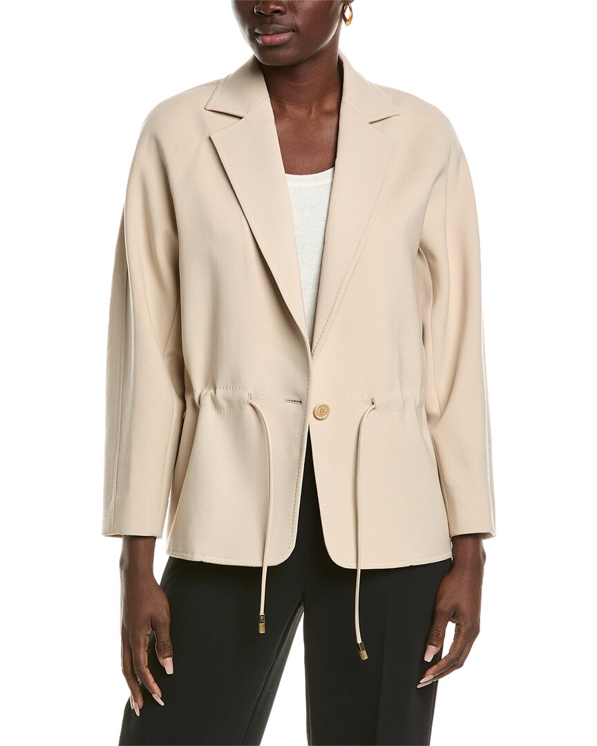 

Пальто из смеси шерсти Max Mara Betulla, бежевый