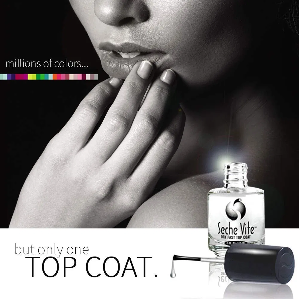 Набор Seche Vite Dry Fast Top Coat и Clear Crystal Base Coat Seche — фото 2