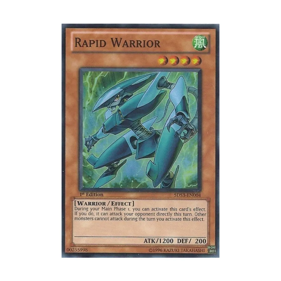 

CCG Быстрый воин (супер редкий), Yu-Gi-Oh - Starter Deck - Duelist Toolbox - Singles