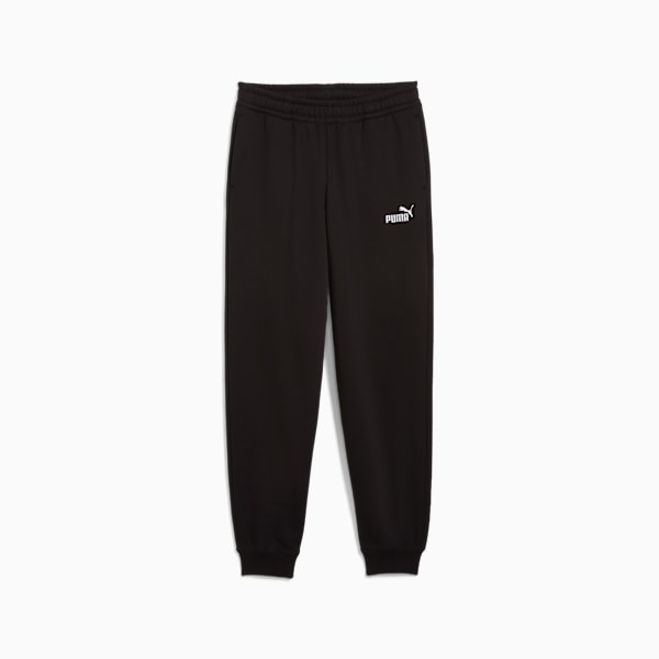 Флисовые спортивные штаны для больших детей Puma Essentials, черный — фото 4