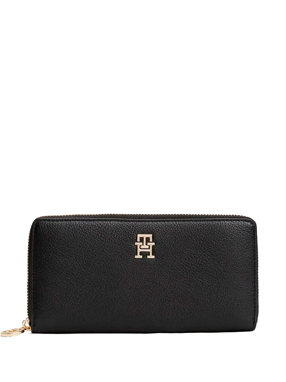 

Кошелек с застежкой-молнией и логотипом Tommy Hilfiger, черный