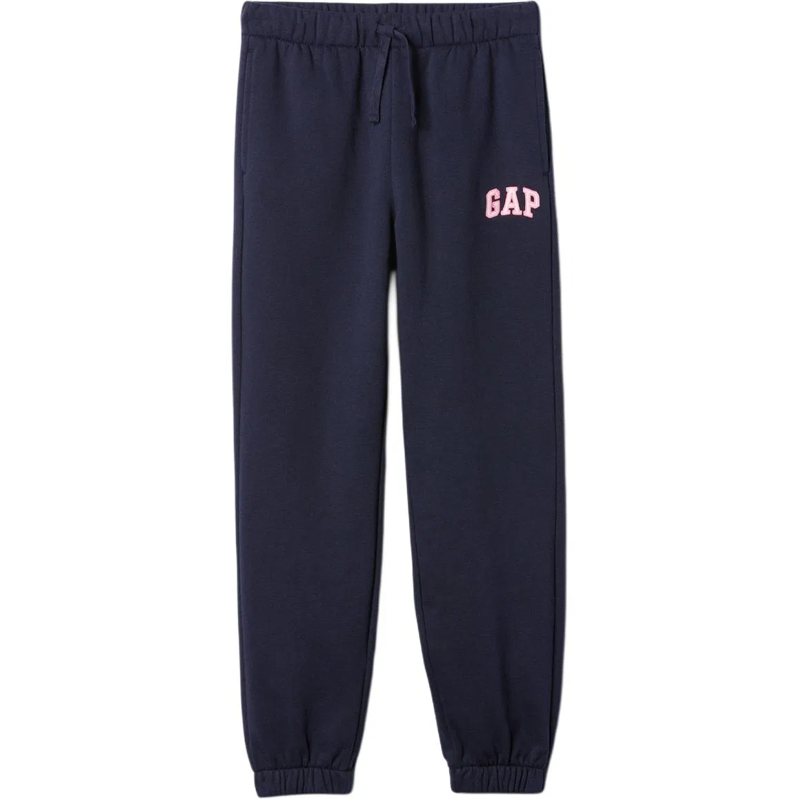 Детские спортивные штаны на завязках с флисовой подкладкой GAP Marine Blue
