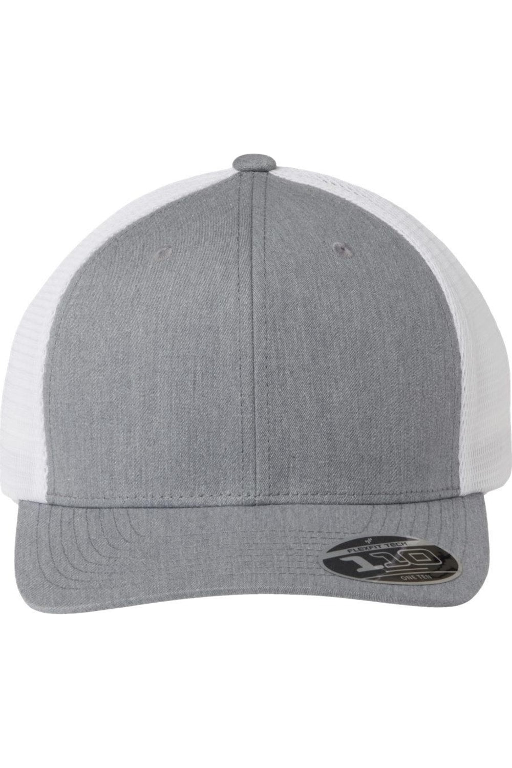 

Кепка Flexfit 110 Mesh-Back, цвет heather grey/ white