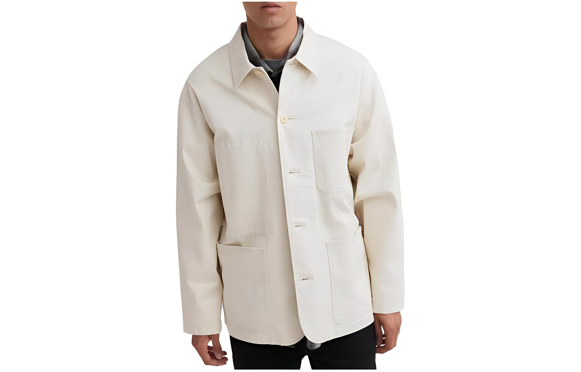 

UNIQLO Куртка мужская Облачная белизна, Cloud White