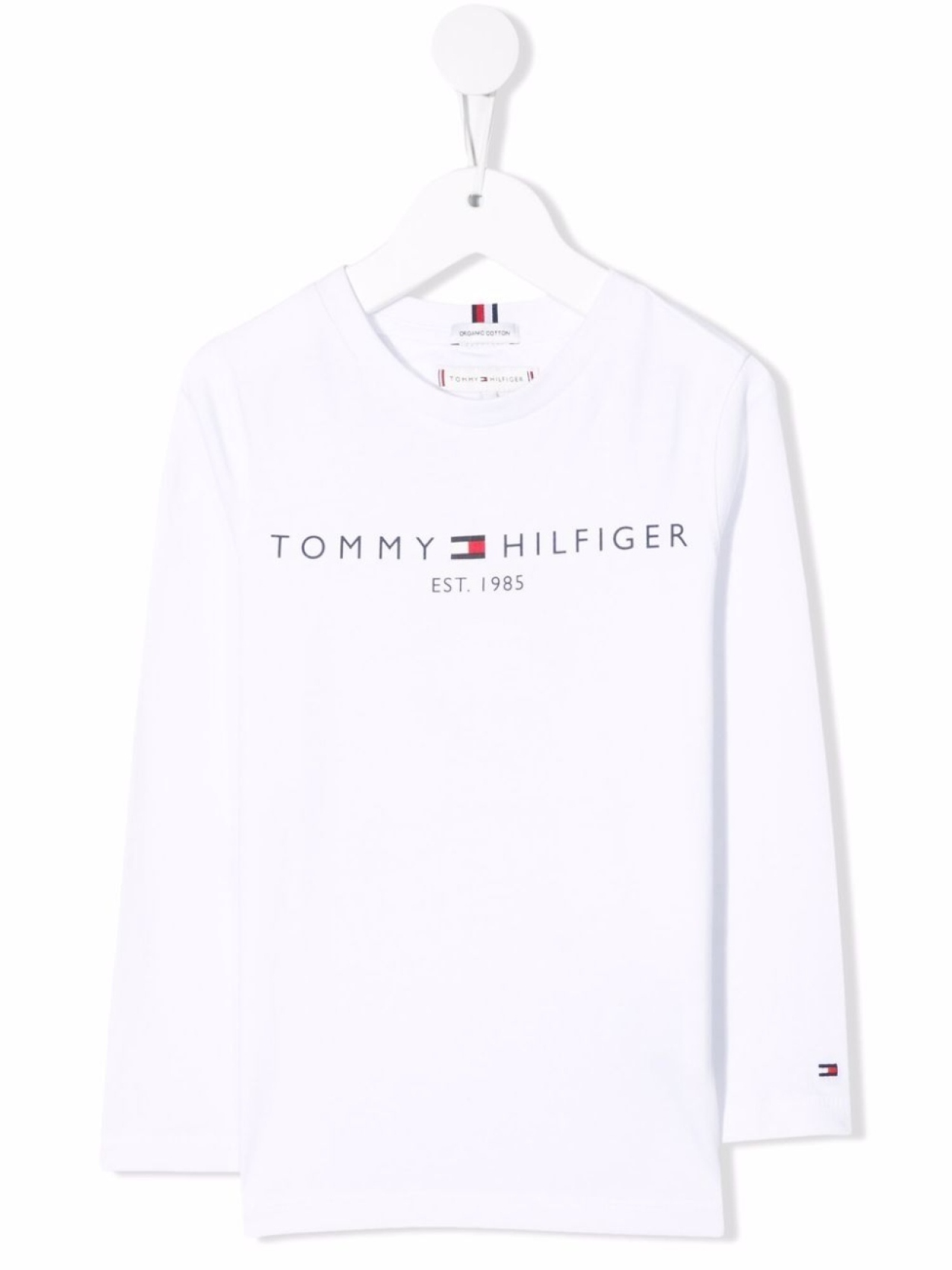 

Футболка с логотипом Tommy Hilfiger Junior, белый