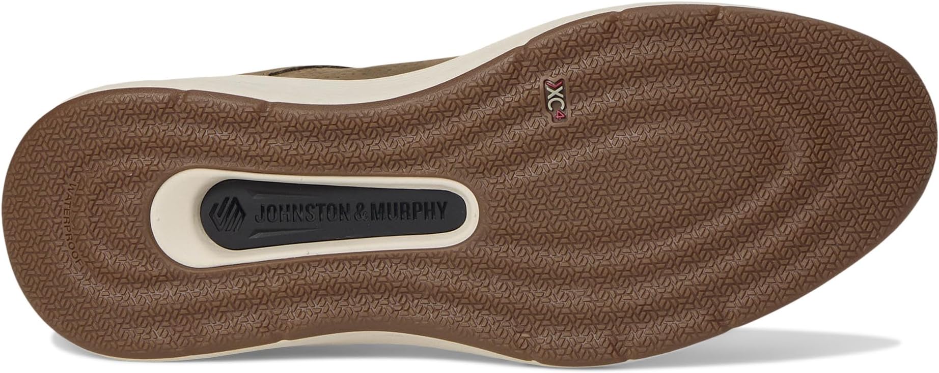 Кроссовки Johnston & Murphy Men's XC4 Prentiss 2 Embossed U-Throat, Taupe Tumbled Nubuck — фото 3