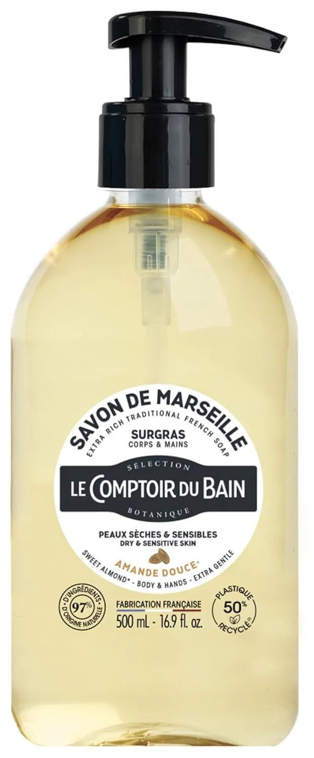 Жидкое мыло Savon de Marseille Surgras Douce Amande 500 мл от Le Comptoir du Bain Le Comptoir Du Bain