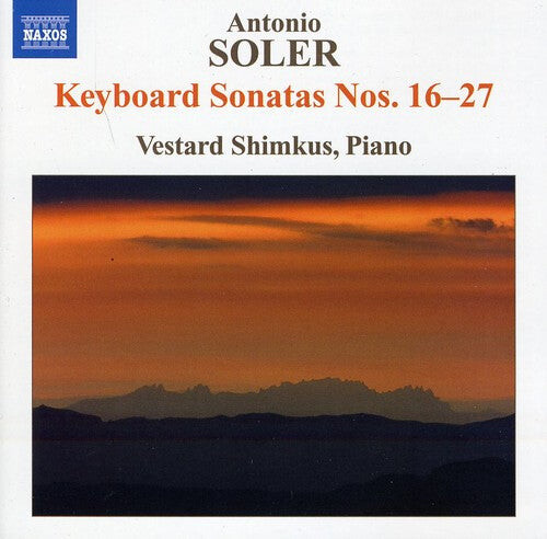 

CD диск Soler / Vestard Shimkus: Soler: Keyboard Sonatas Nos. 16-27