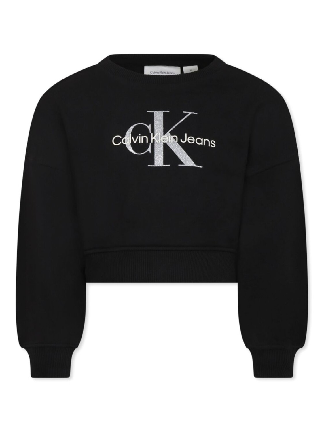 

Calvin Klein Kids свитер с логотипом, черный