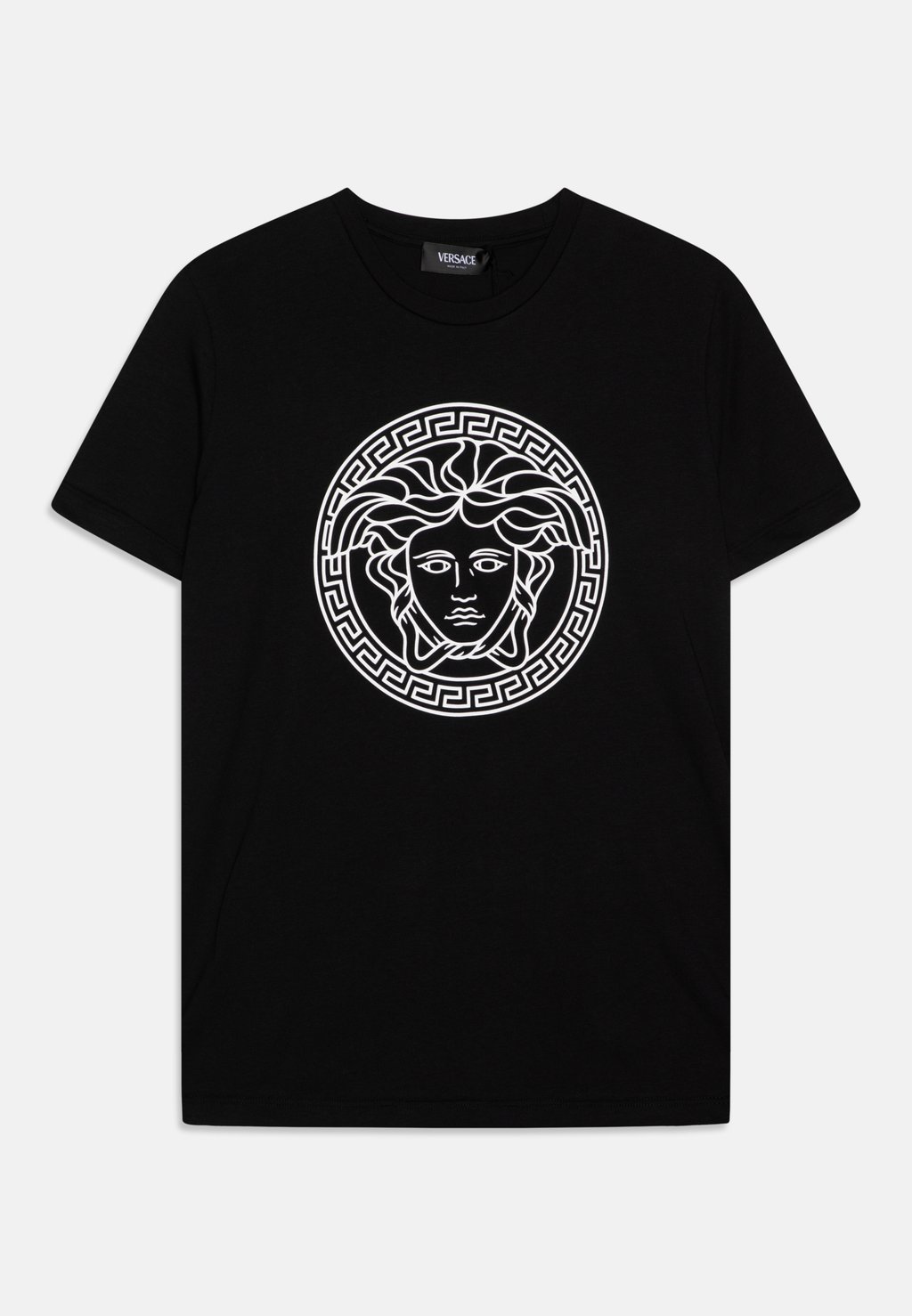 

Футболка с принтом Medusa Grca Print Unisex Versace, цвет nero/bianco