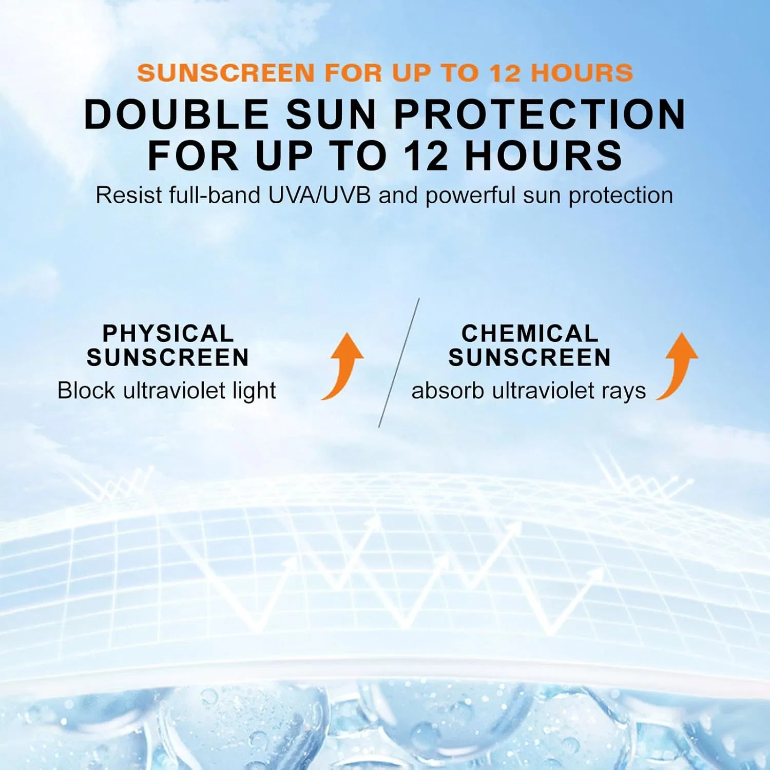 Мини-солнцезащитный спрей SPF 50+ в дорожном формате, 30 шт. Generisch — фото 3