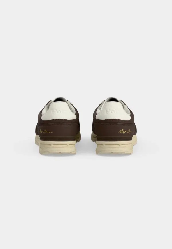 Кроссовки Varick lace trainers Polo Ralph Lauren, тёмно-коричневый — фото 3