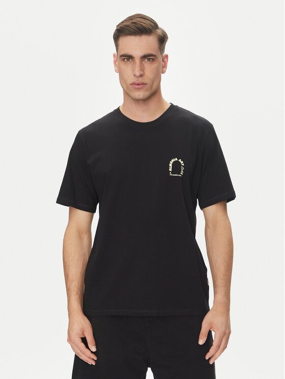 

Футболка свободного кроя Almeria 12276785 Jack&Jones, черный