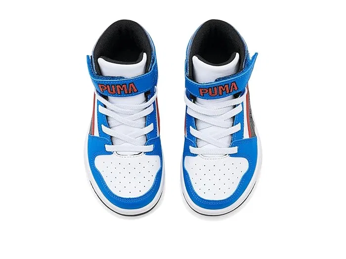 Кроссовки высокие Rebound Layup Mid PUMA, PUMA Team Royal/PUMA Black/PUMA White — фото 3