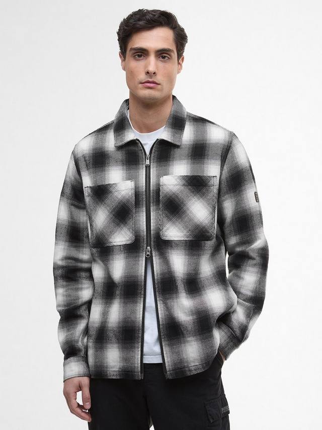 

Международная клетчатая рубашка Carlisle из хлопка Barbour, Black