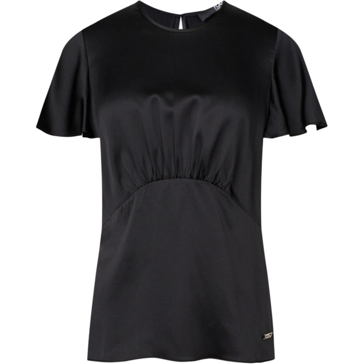 

Футболка Karl Lagerfeld с расклешенными рукавами для женщин KARL LAGERFELD / Karl Lagerfeld Jeans, черный