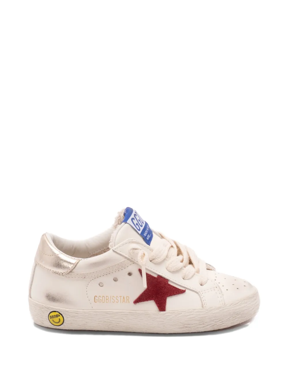 Кеды Super-Star на шнуровке Golden Goose Kids, белый — фото 2