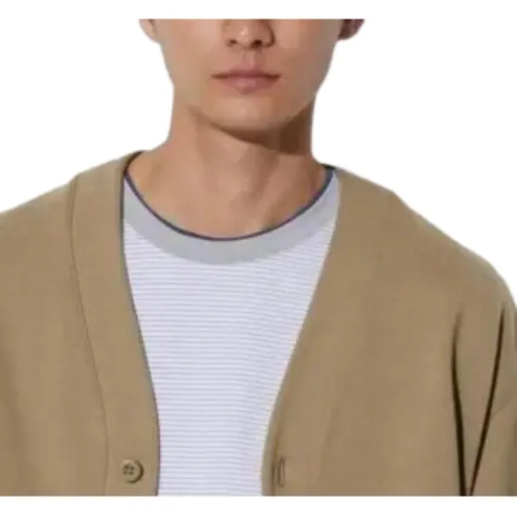 UNIQLO Свитшот унисекс темно-бежевый — фото 3