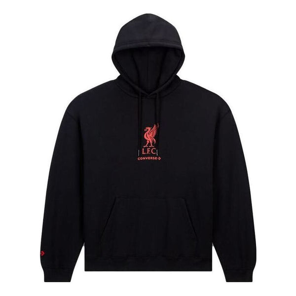 

Толстовка x lfc loose-fit logo hoodie 'black' Converse, черный